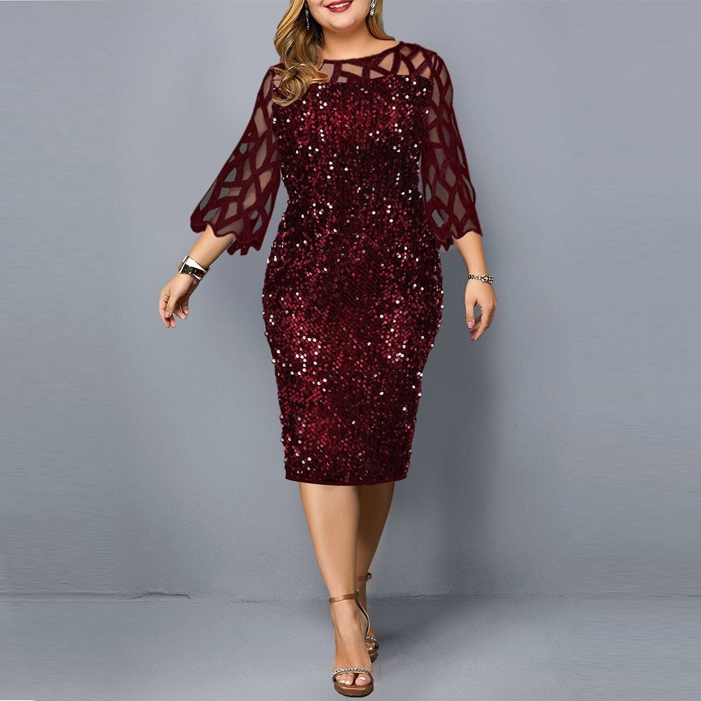Plus Size Evening Party Outfit