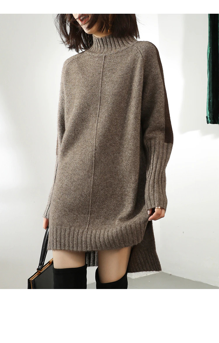 Turtleneck Long Sweater