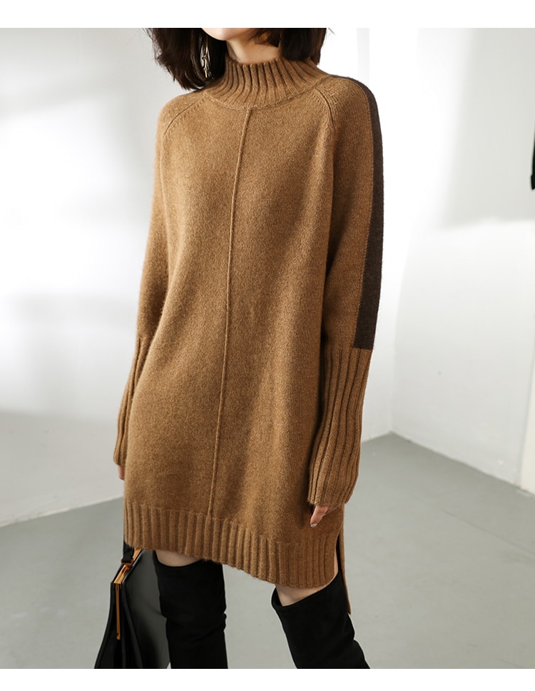 Turtleneck Long Sweater